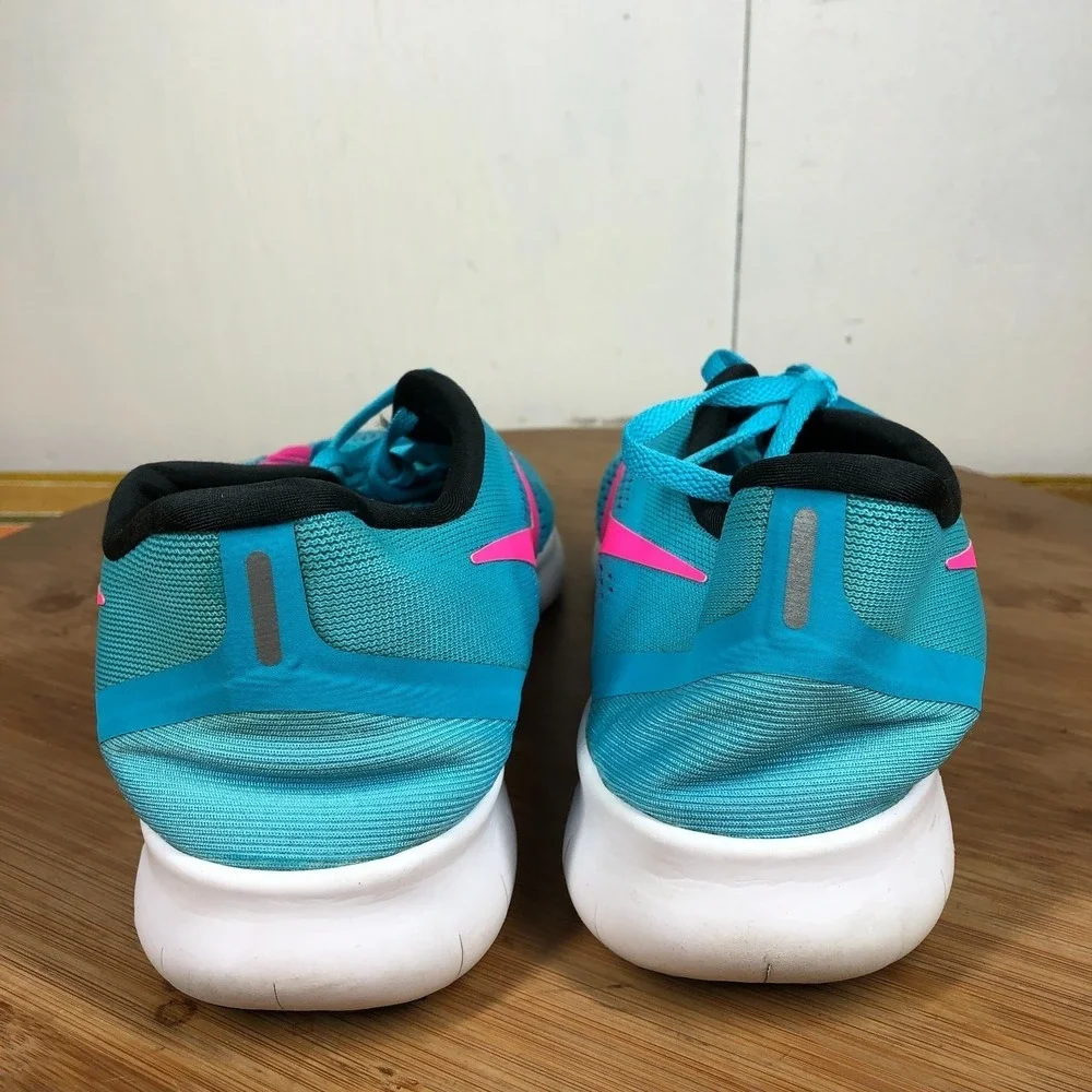 Nike Free RN Womens size 9 shoes blue athletic running training sneakers